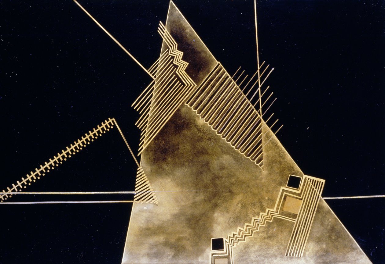 Jean Dunandin (1877-1942) lakkapaneeli, Art Deco, Sveitsi, 1900-luku tekijältä Jean Dunand