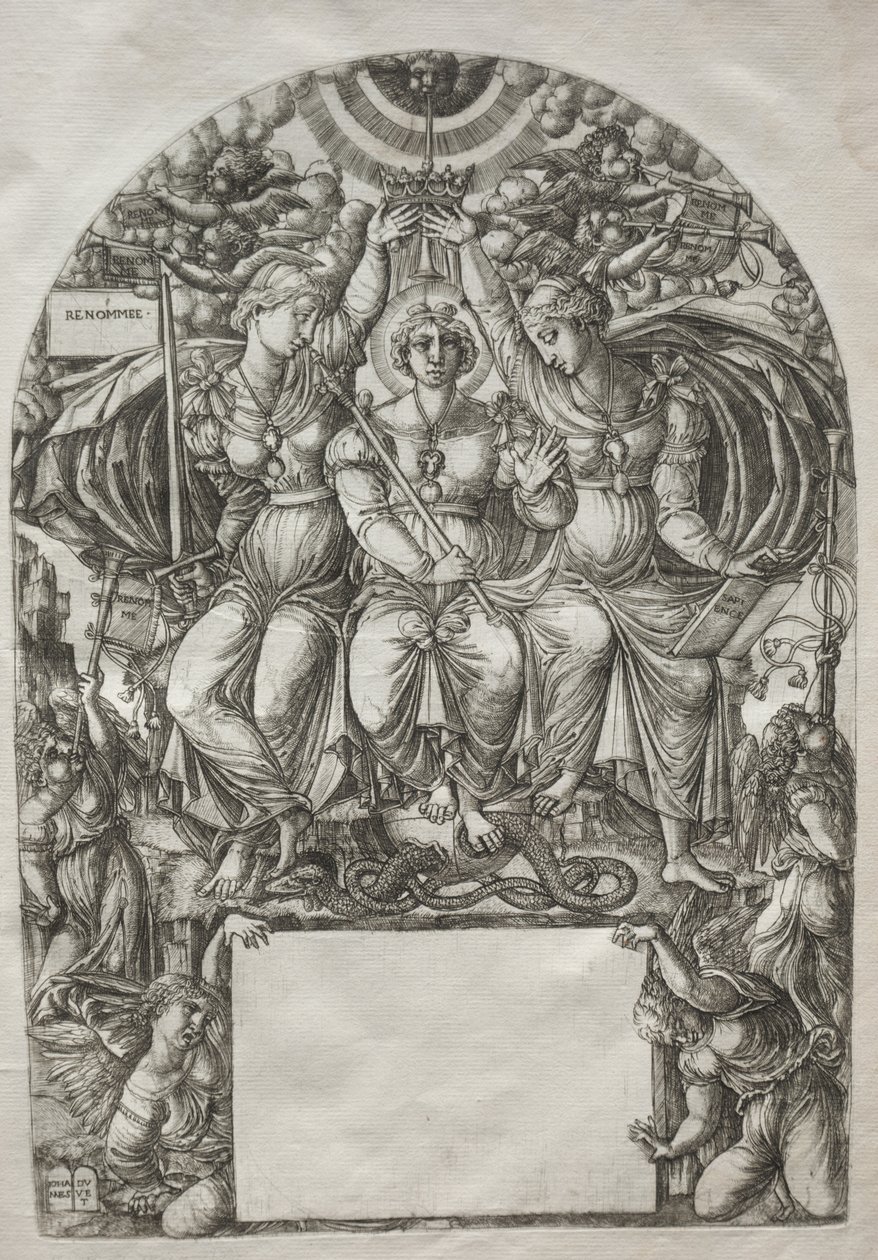 Kuninkaallinen Majesteetti, ennen vuotta 1561. tekijältä Jean Duvet