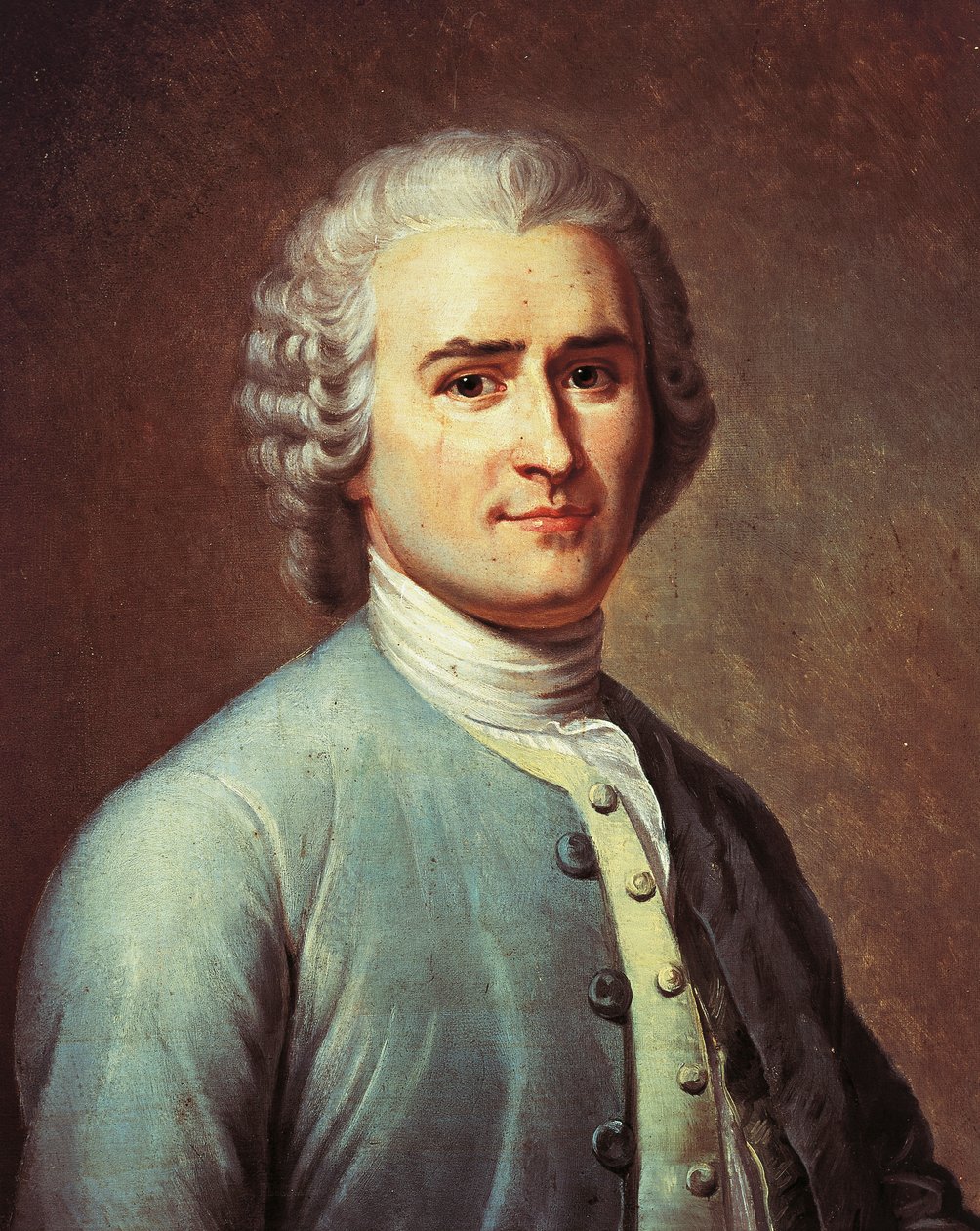 Jean-Jacques Rousseaun muotokuva (maalaus) tekijältä Jean Edouard Lacretelle
