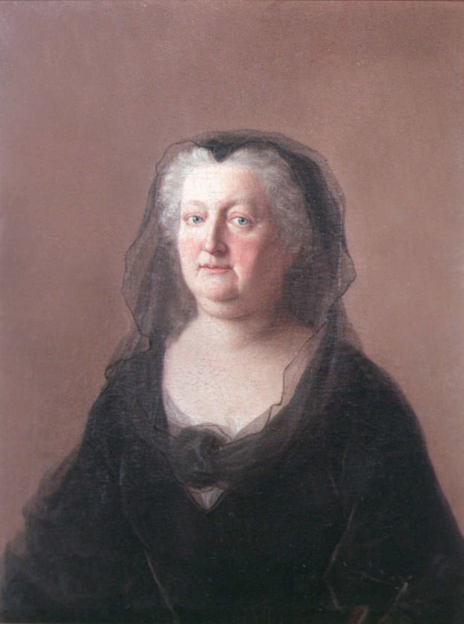 Elizabeth Christine Braunschweig-Wolfenbuettel Saksan keisarinna (1691-1750) Pyhän Rooman keisarin Kaarle VI:n vaimo 1685-1740) 174344 tekijältä Jean Étienne Liotard