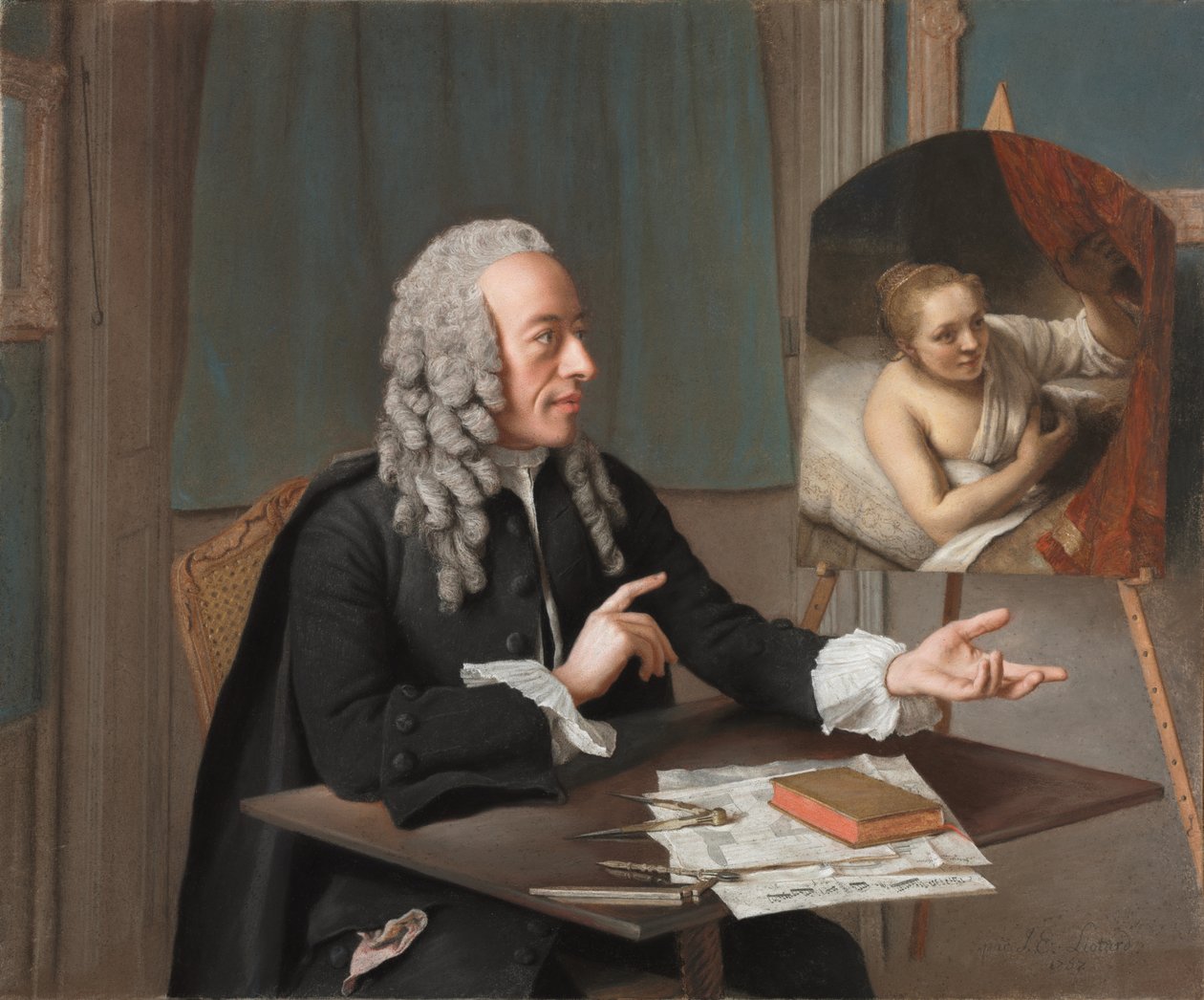 Francois Tronchin tekijältä Jean Étienne Liotard