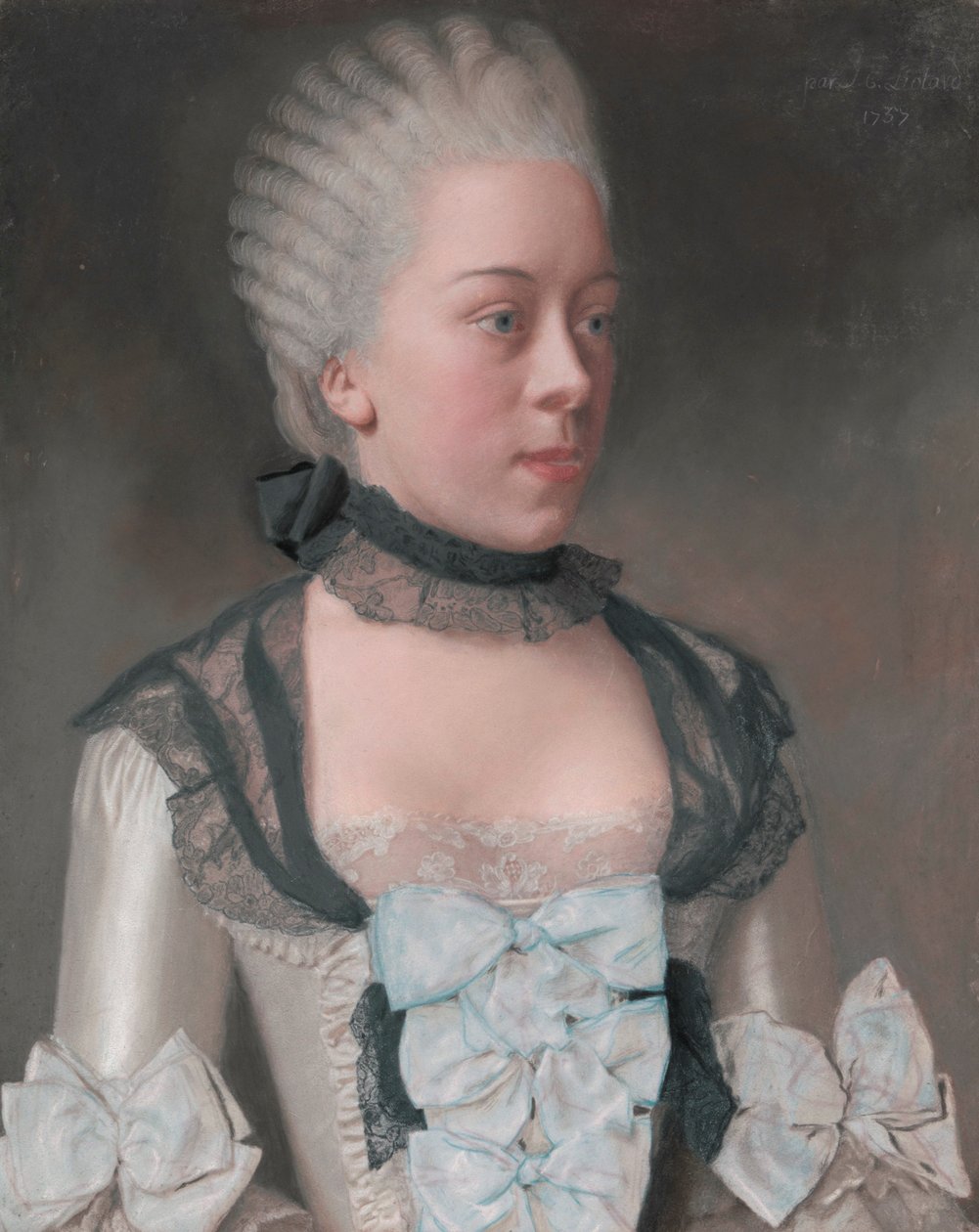 Hillegonda Schuyt, kirjoittanut Jean-Etienne Liotard tekijältä Jean Étienne Liotard