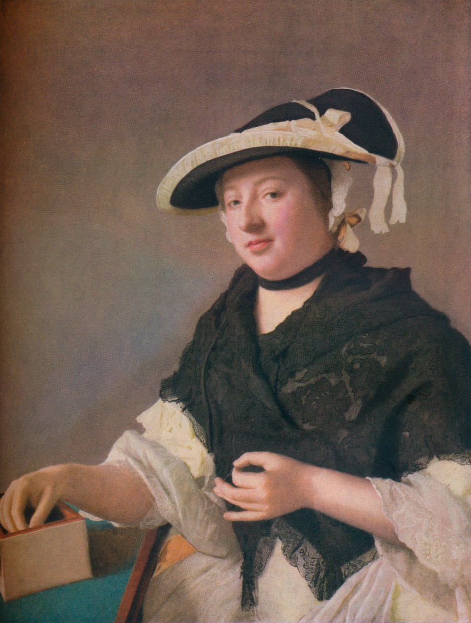 Lady Fawkener, c1760 tekijältä Jean Étienne Liotard