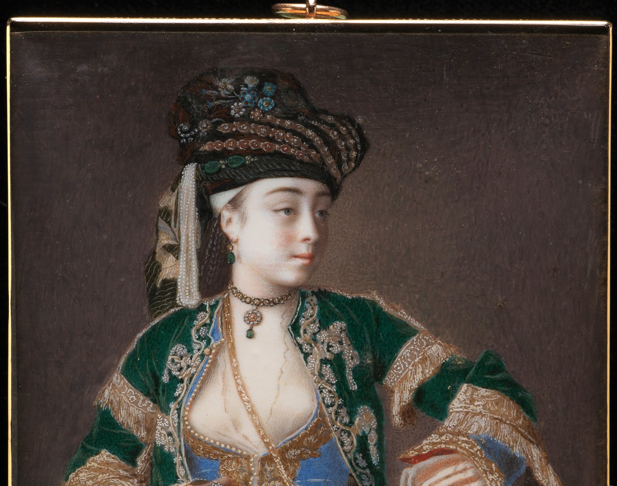 Laura Tarsi, "Kreikkalainen nainen", 1745-1749 tekijältä Jean Étienne Liotard
