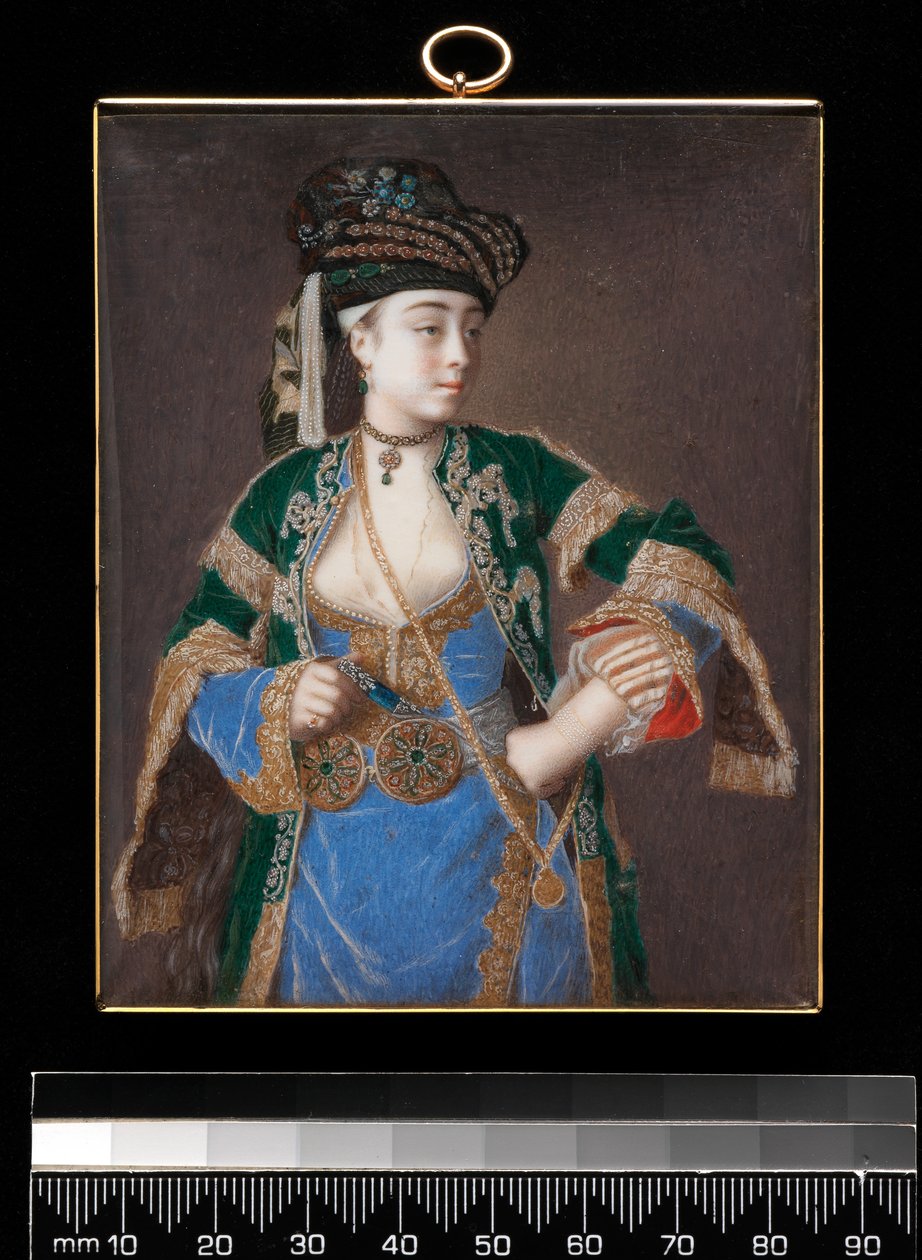 Laura Tarsi, "Kreikkalainen nainen", 1745-1749 tekijältä Jean Étienne Liotard