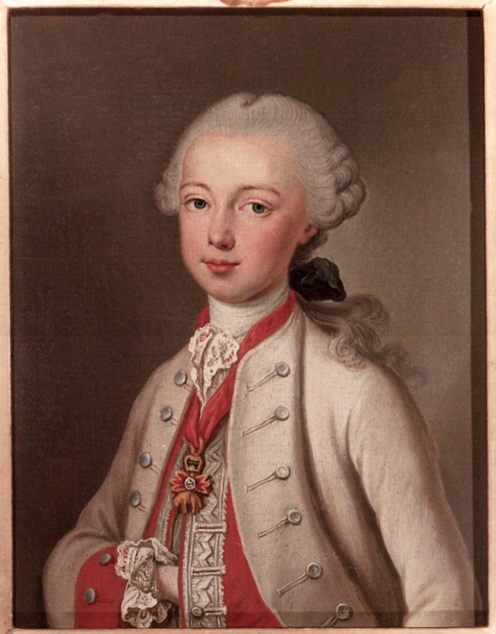 Leopold II (1747-92) Pyhän Rooman keisari ja Toscanan suurherttua, 1762 tekijältä Jean Étienne Liotard