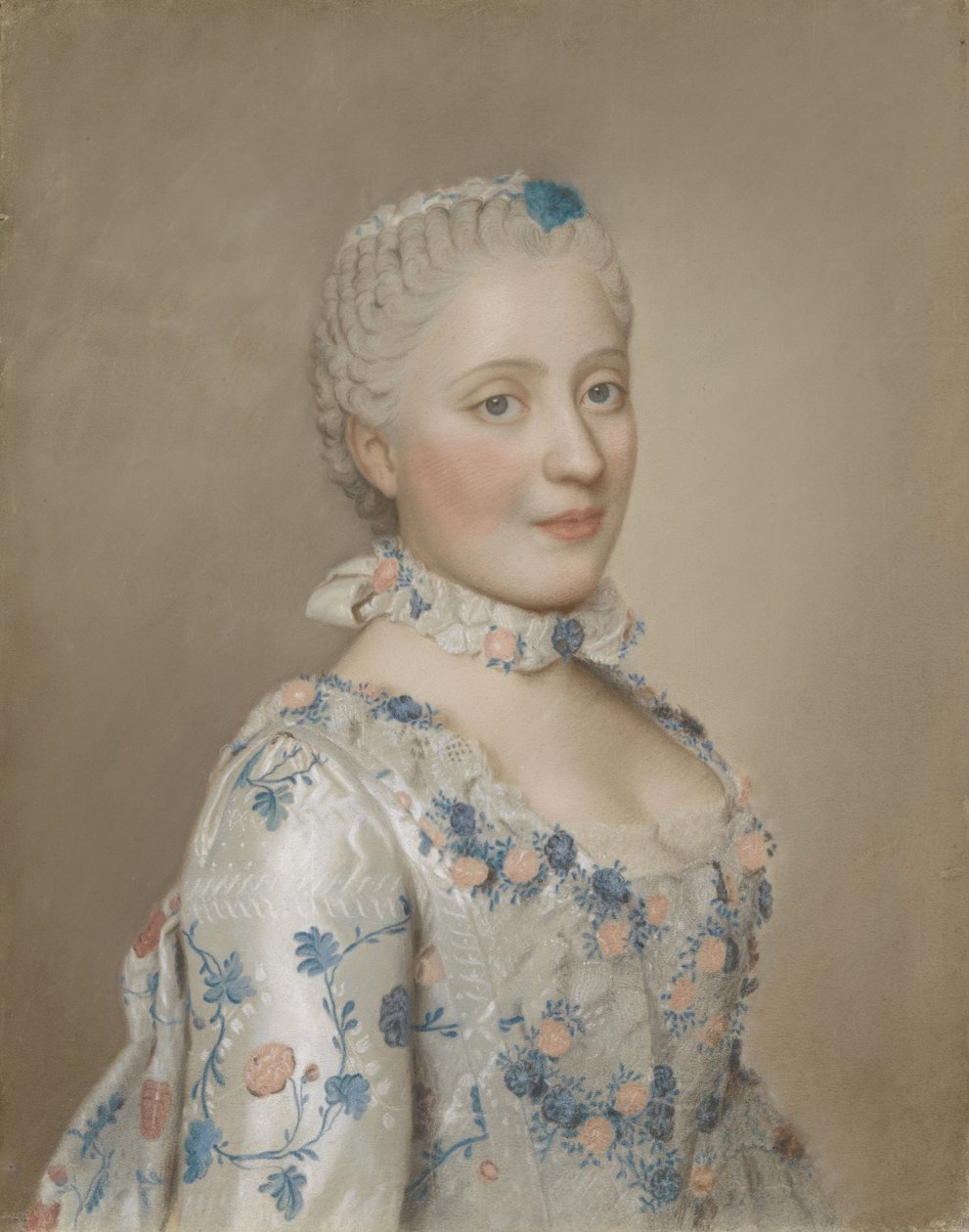 Maria Josepha Saksista, Dauphine Ranskasta Saksilaisen Marie Josèphen (1731-67), ranskalaisen Dauphinen muotokuva tekijältä Jean Étienne Liotard