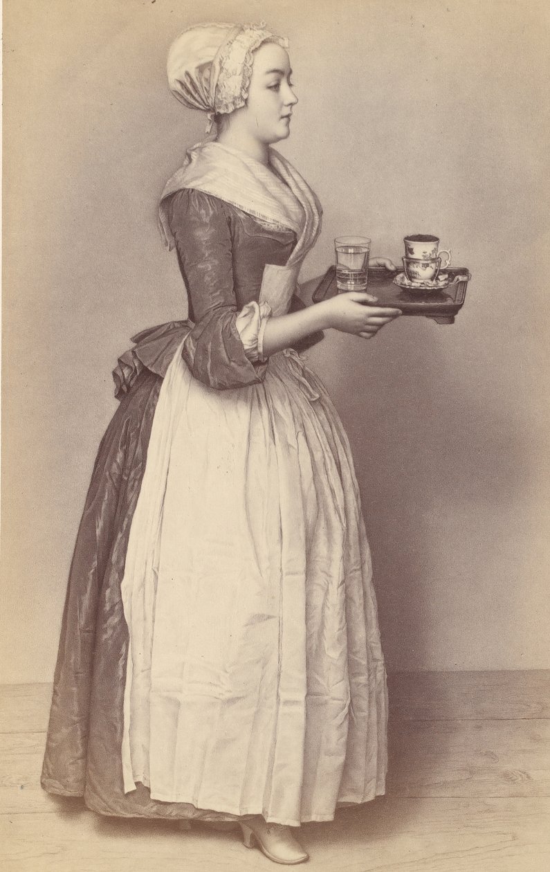 Mestariteoksia Dresdenin galleriasta. Dresdenin kuvagalleria: perustuu E...:n alkuperäisiin laatikoihin, 1870. tekijältä Jean Étienne Liotard
