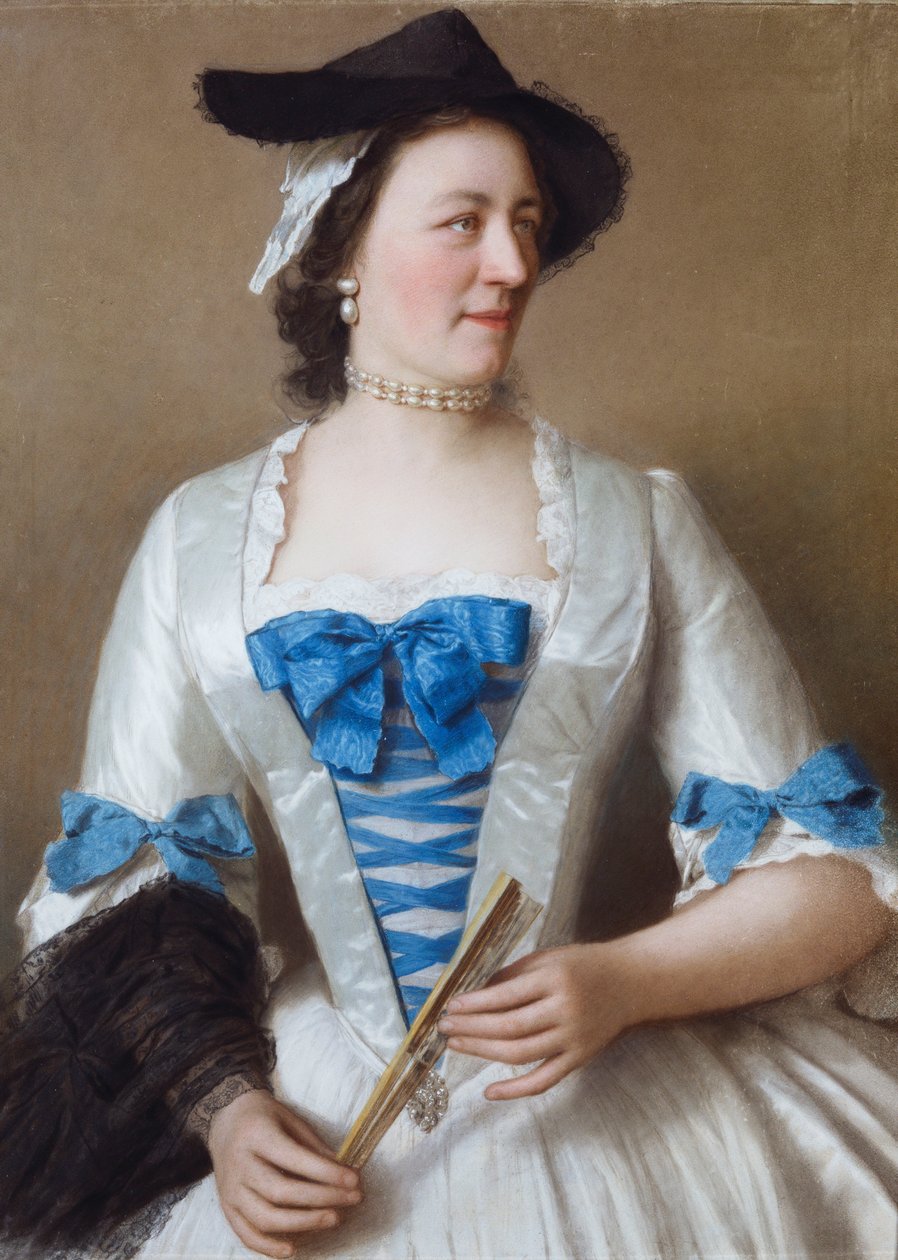 Lady Tyrellin muotokuva tekijältä Jean Étienne Liotard
