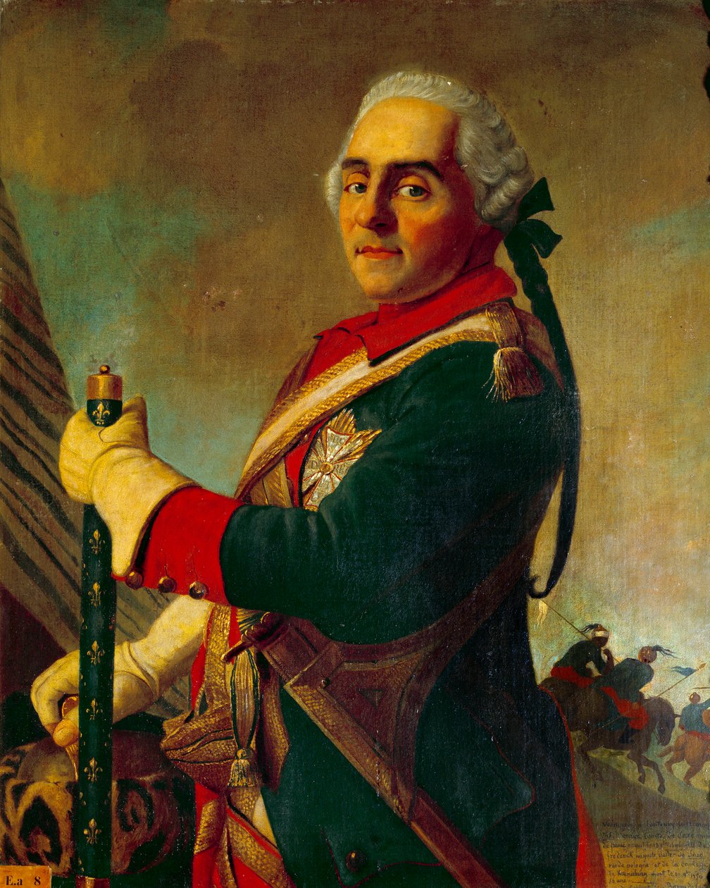 Muotokuva Saksin kreivi Mauricesta, Ranskan marekhalista (1696-1750) Jean Etienne Liotardin (1702-1789) maalaus tekijältä Jean Étienne Liotard