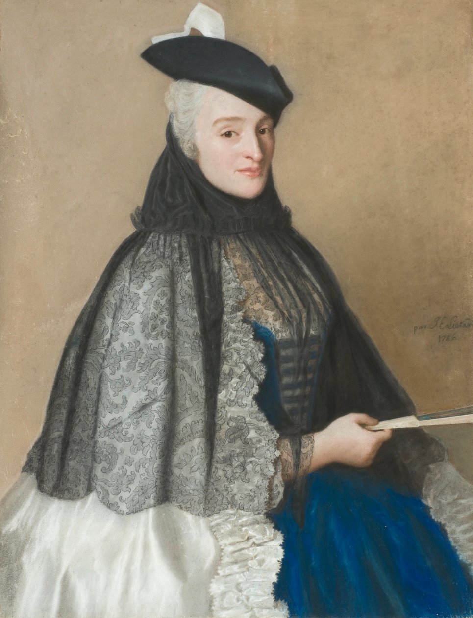 Mme Boèren muotokuva tekijältä Jean Étienne Liotard