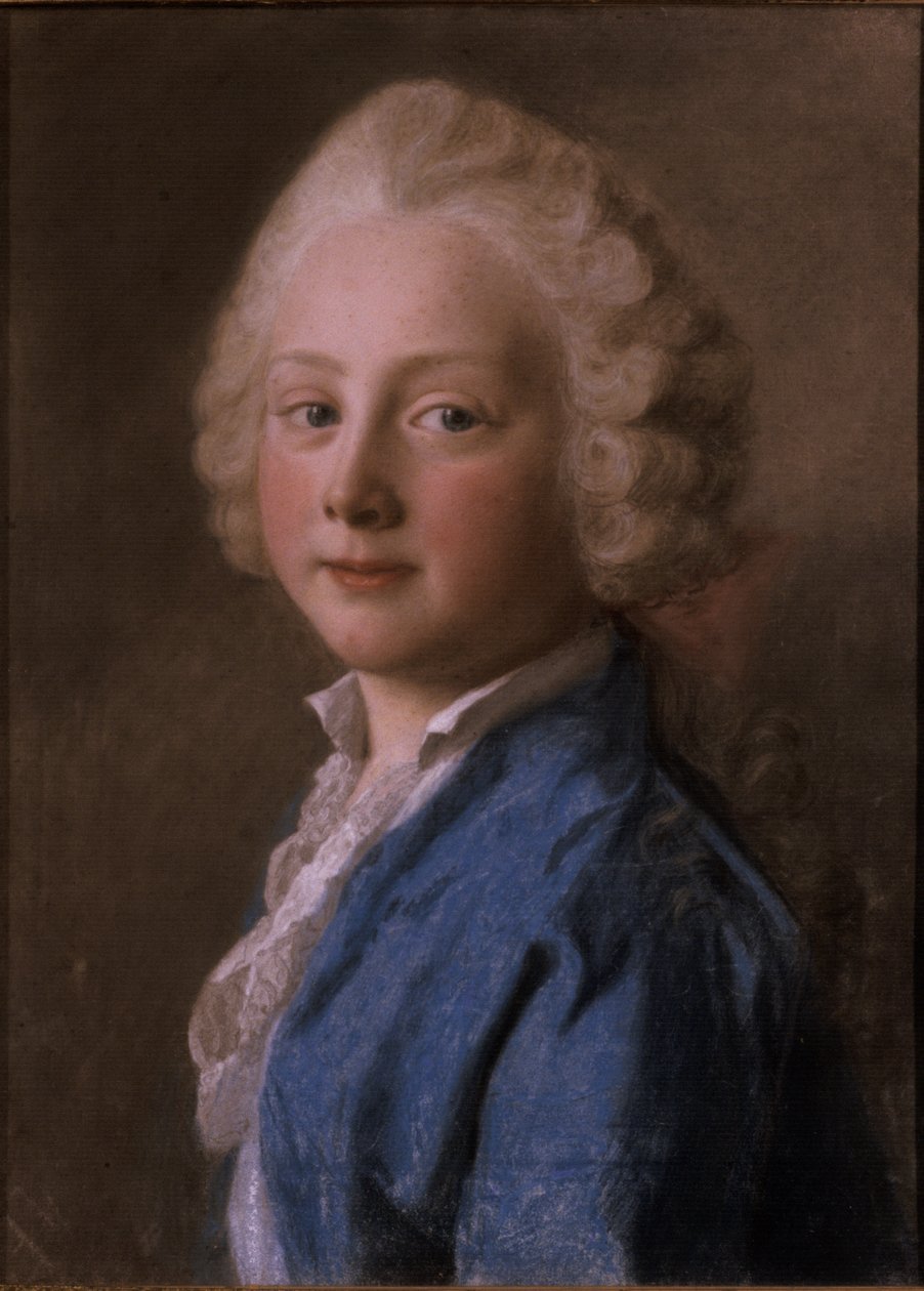 Saksi-Gotha-Altenburgin prinssi Frederickin muotokuva, 1746 (pastelli) tekijältä Jean Étienne Liotard