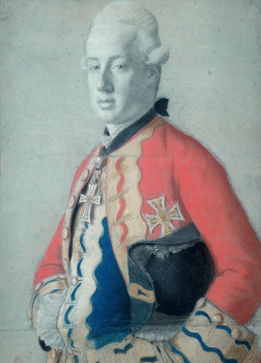 Itävallan arkkiherttua Maximilian Franz (1756-1801), myöhemmin Kölnin arkkipiispa ja vaaliruhtinas sekä Münsterin prinssipiispa, muotokuva tekijältä Jean Étienne Liotard