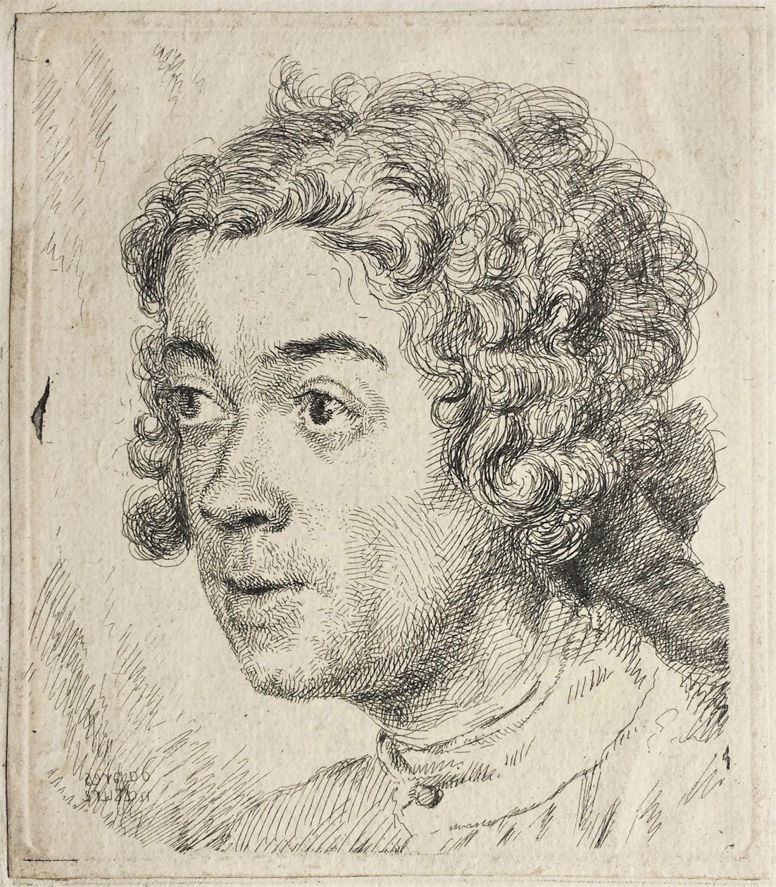 Omakuva, noin 1731. tekijältä Jean Étienne Liotard