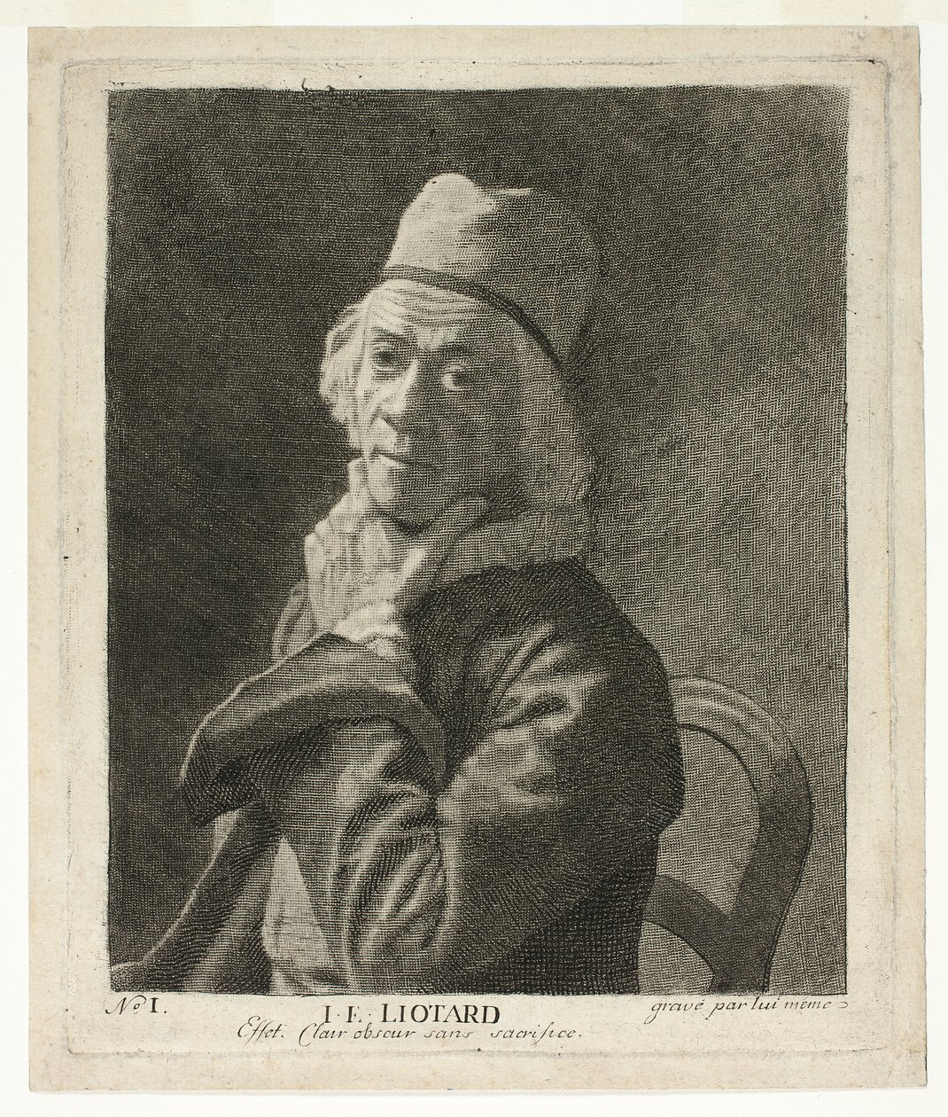 Pieni omakuva tekijältä Jean Étienne Liotard