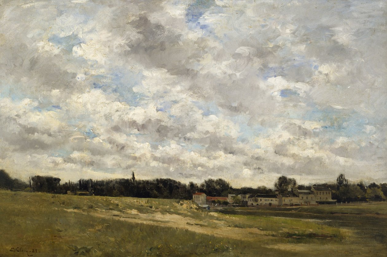Maisema, 1881 tekijältä Jean Eugene Clary