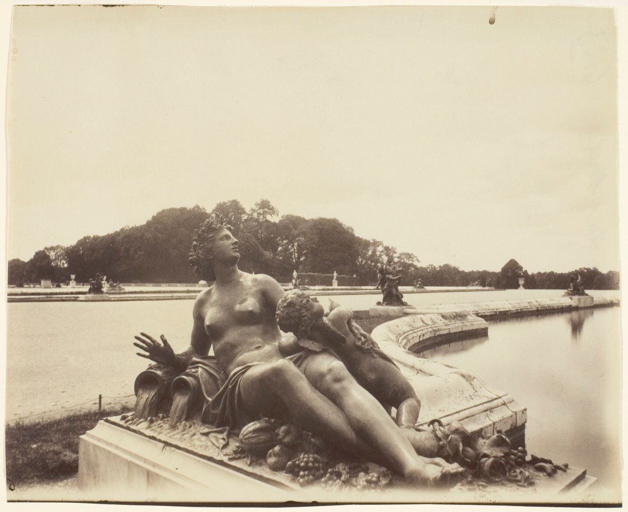 Versailles, Northern Basin tekijältä Jean Eugène Auguste Atget