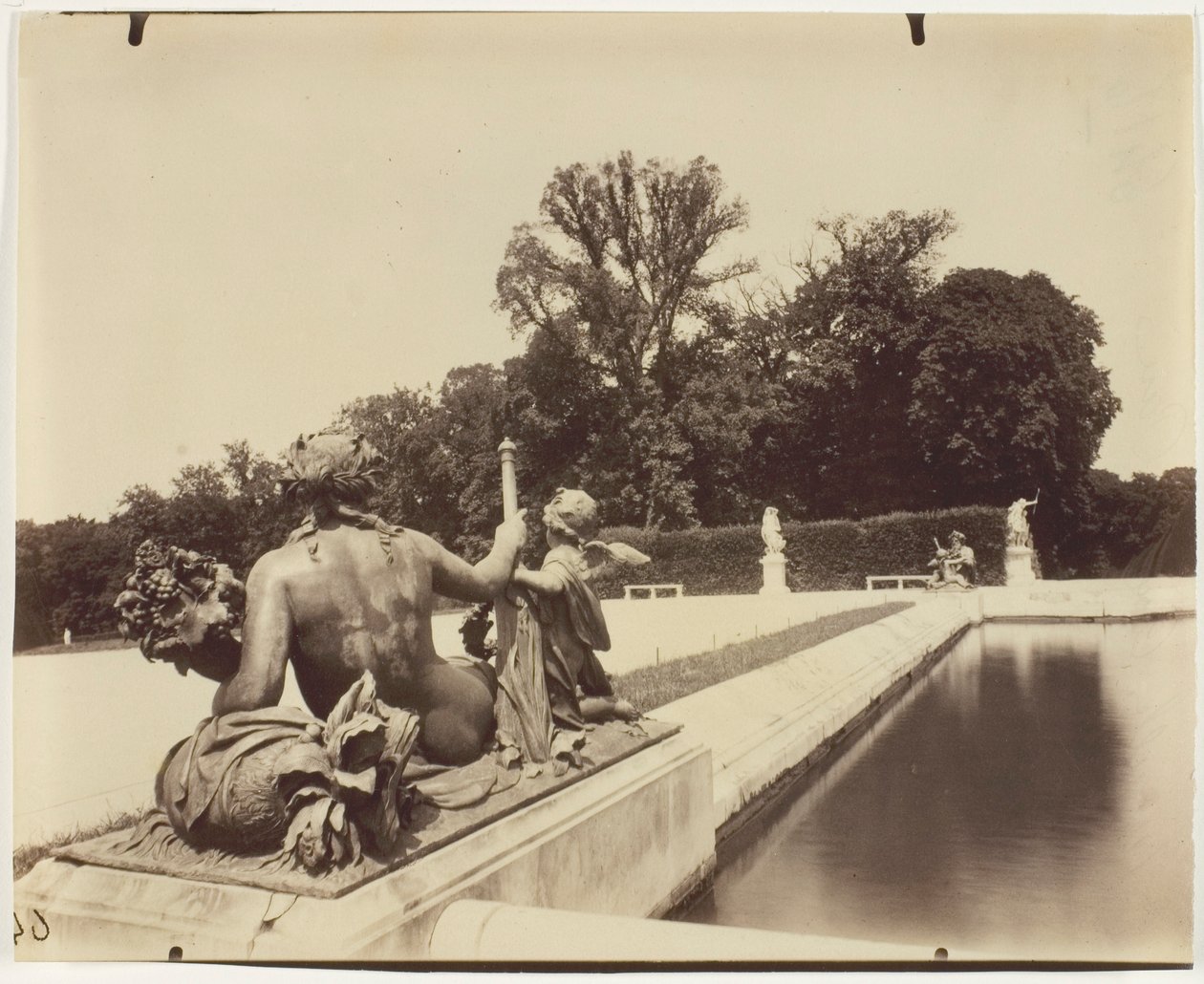 Versailles, Parkin kulma tekijältä Jean Eugène Auguste Atget