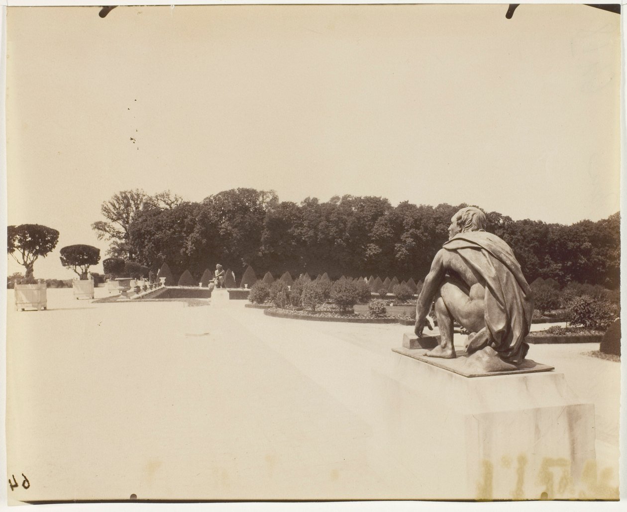 Versailles, Parkin kulma tekijältä Jean Eugène Auguste Atget