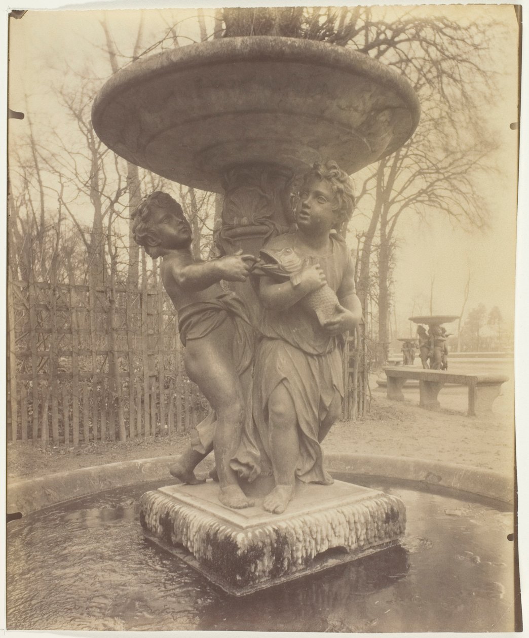 Versailles, Les Marmousets tekijältä Jean Eugène Auguste Atget
