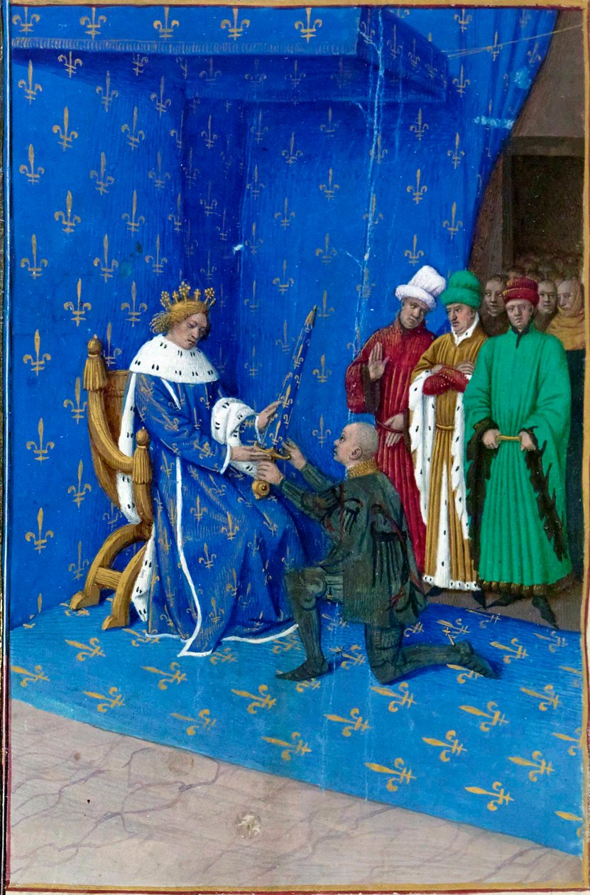 Karel5 Guesclin Fouquet tekijältä Jean Fouquet
