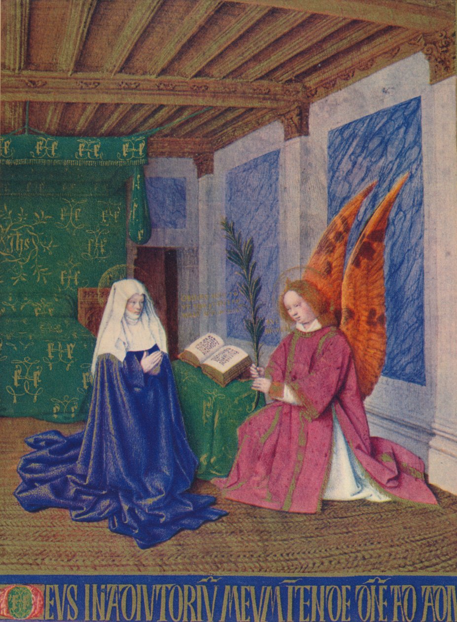 Toinen julistus, c1455, 1939 tekijältä Jean Fouquet