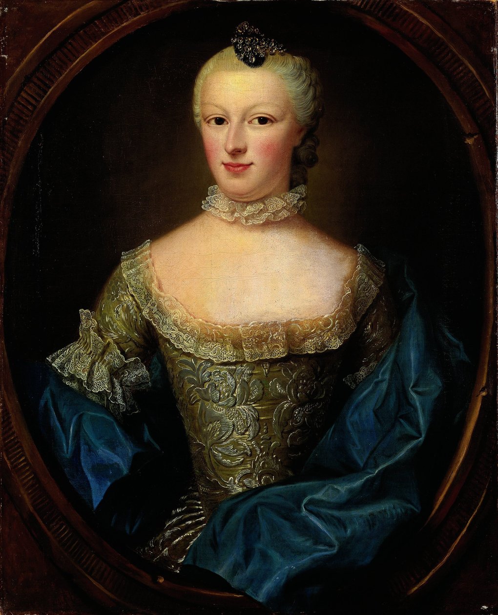 Cornelis Munterin vaimon Margaretha Cornelia van de Pollin muotokuva tekijältä Jean Fournier