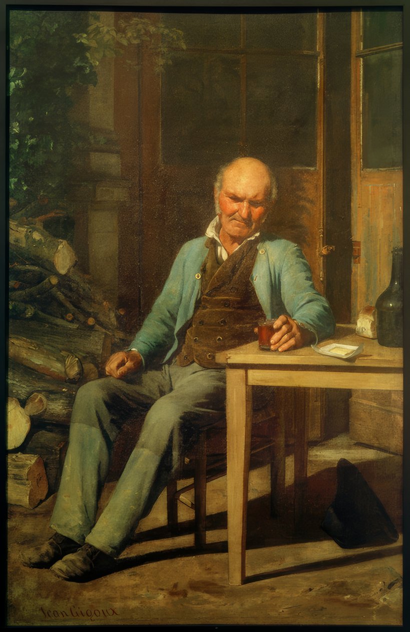 Vanha Lecour tekijältä Jean Francois Gigoux