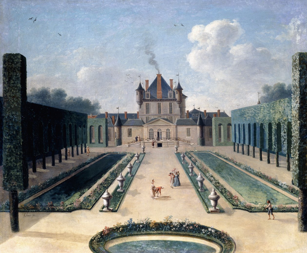 Näkymät Chateau de Mousseaux