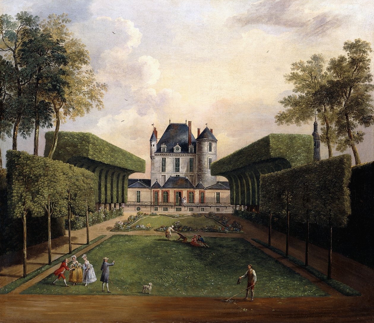 Näkymät Chateau de Mousseaux