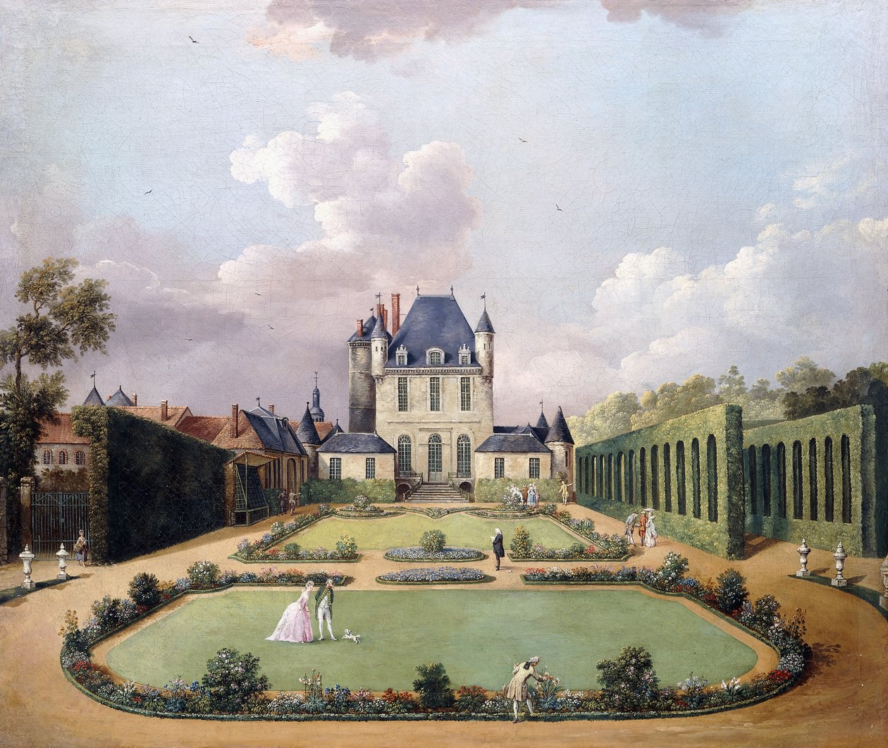 Näkymät Chateau de Mousseaux