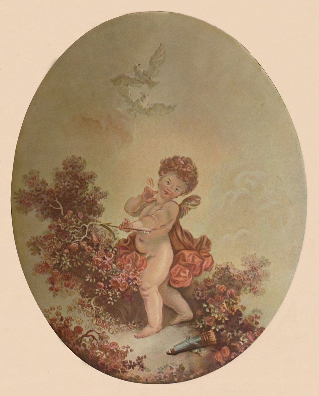 LAmour, Rakkaus, c1775, 1913 tekijältä Jean Francois Janinet