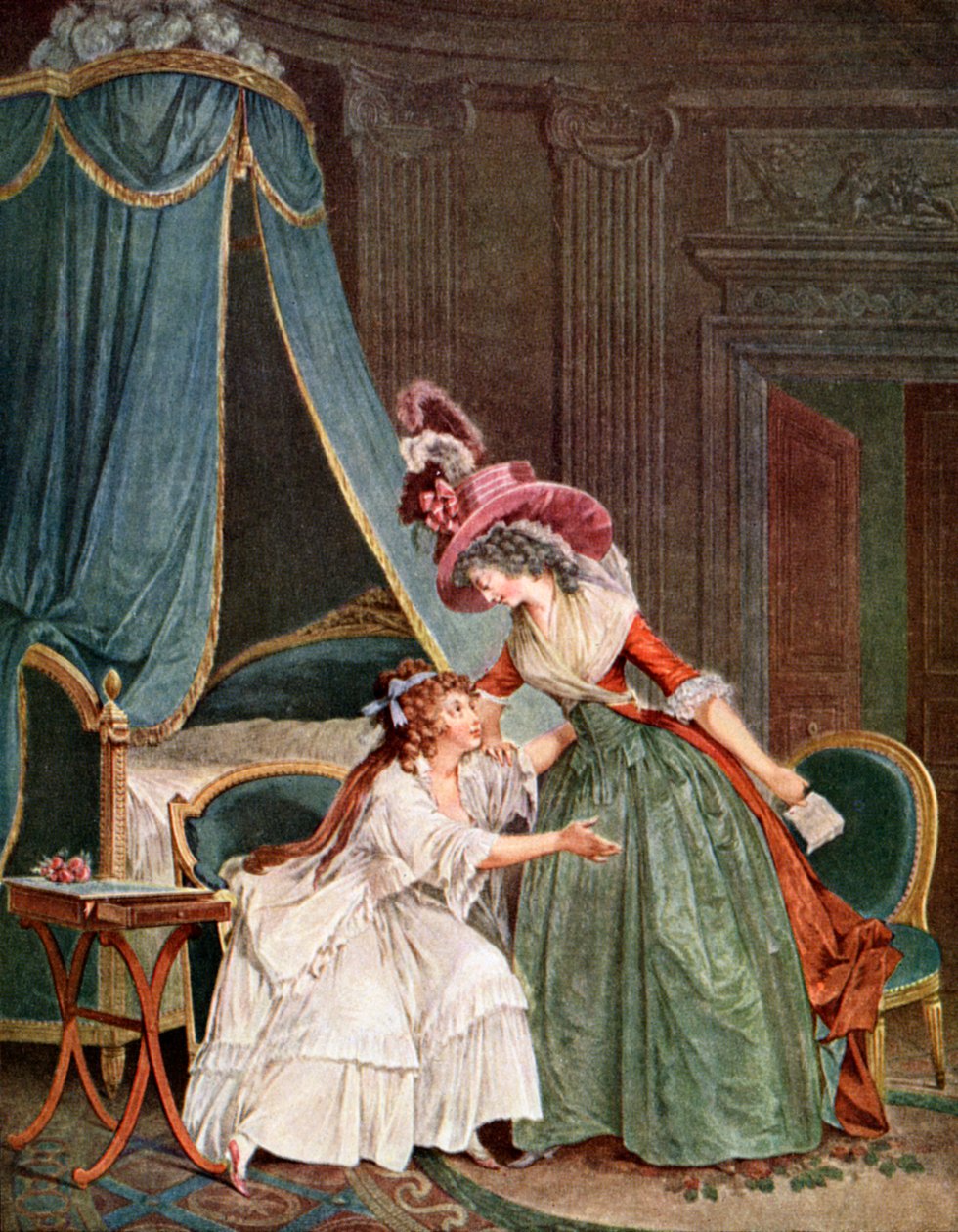 LIdiscretion, 1788, 1929 tekijältä Jean Francois Janinet
