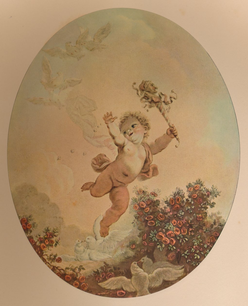 La Folie, Joy, c1775, 1913 tekijältä Jean Francois Janinet