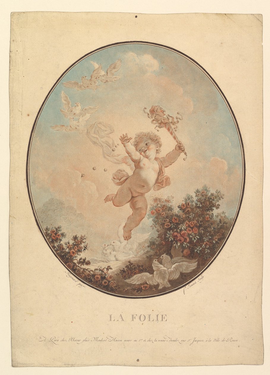 La Folie.n.d. tekijältä Jean Francois Janinet