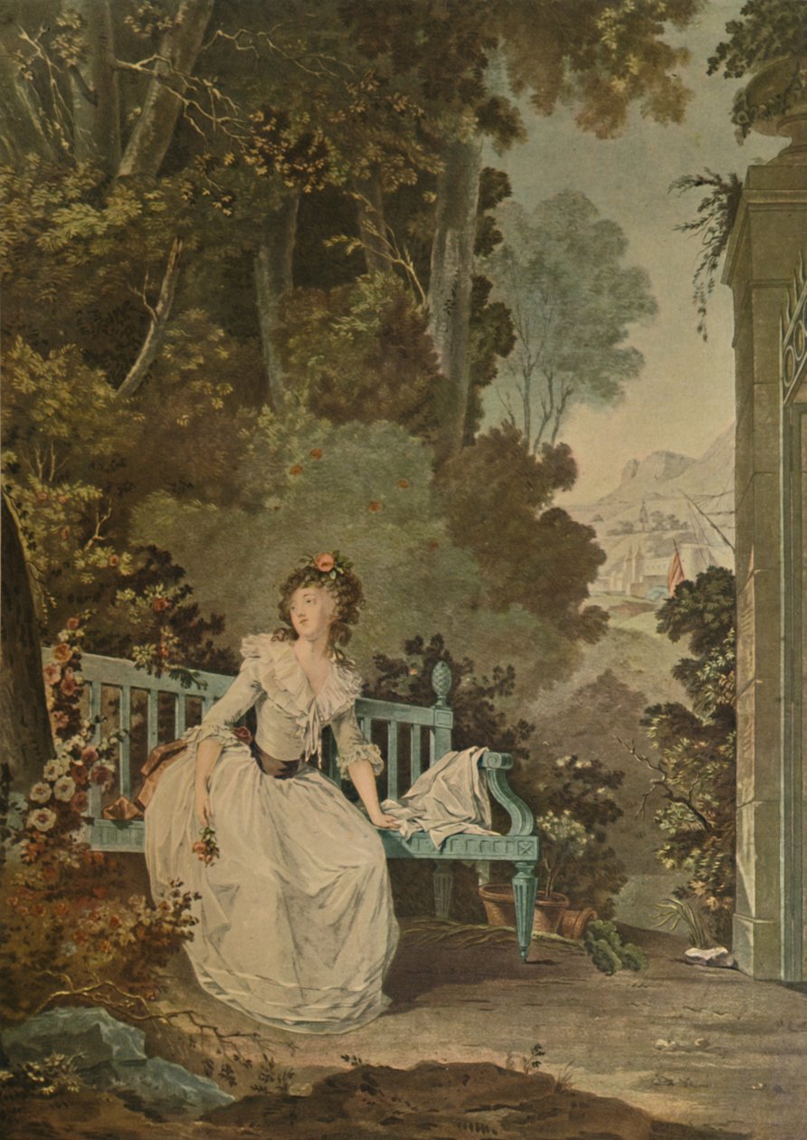 Madame Dugazon, 1770, 1913 tekijältä Jean Francois Janinet