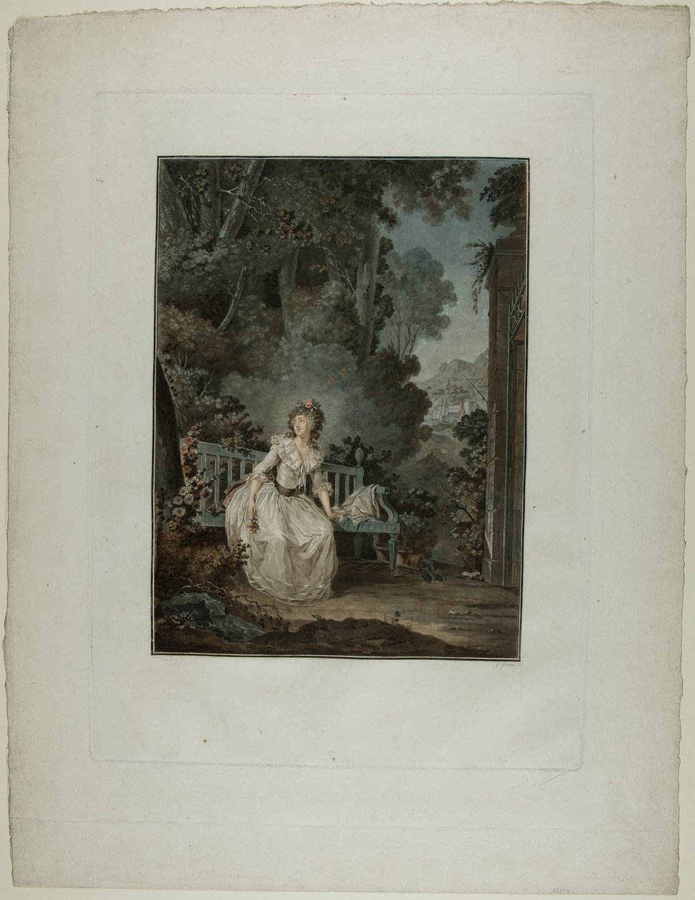 Madame Dugazon oopperassa "Nina, ou La folle par amour" (Nina tai Rakkauden hulluttama nainen) tekijältä Jean Francois Janinet