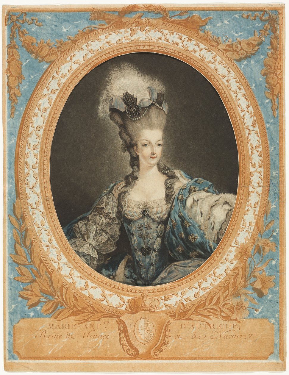Marie Antoinette tekijältä Jean Francois Janinet