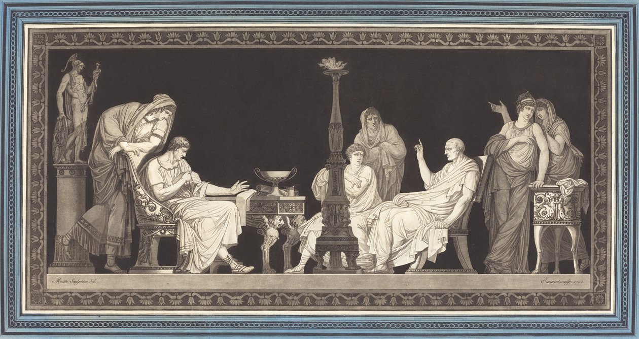 Catilinin salaliitto, 1792. tekijältä Jean Francois Janinet