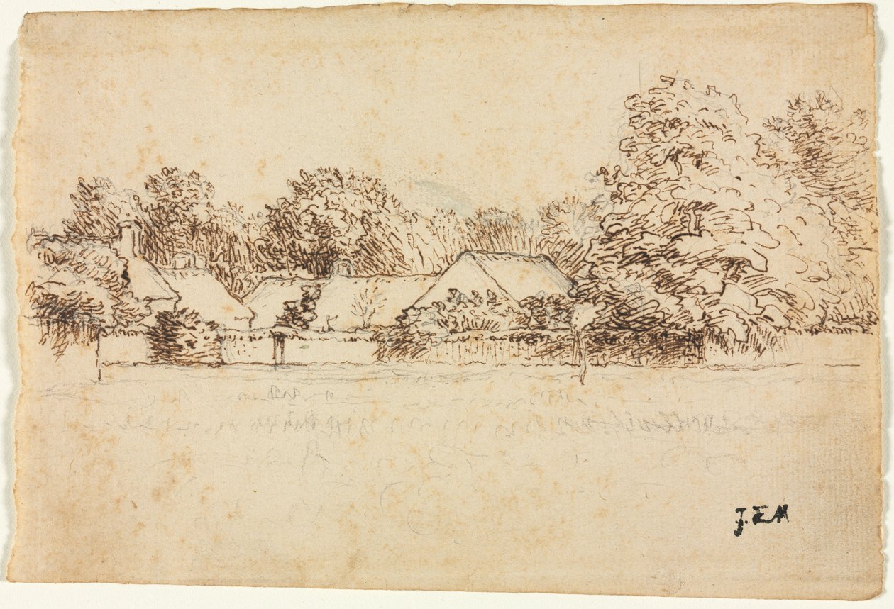 Mökit tekijältä Jean Francois Millet