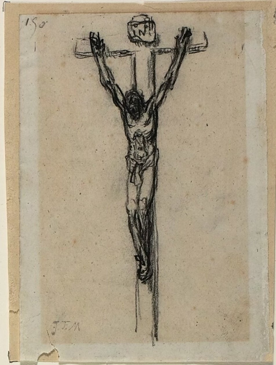 Ristiinnaulitseminen tekijältä Jean Francois Millet