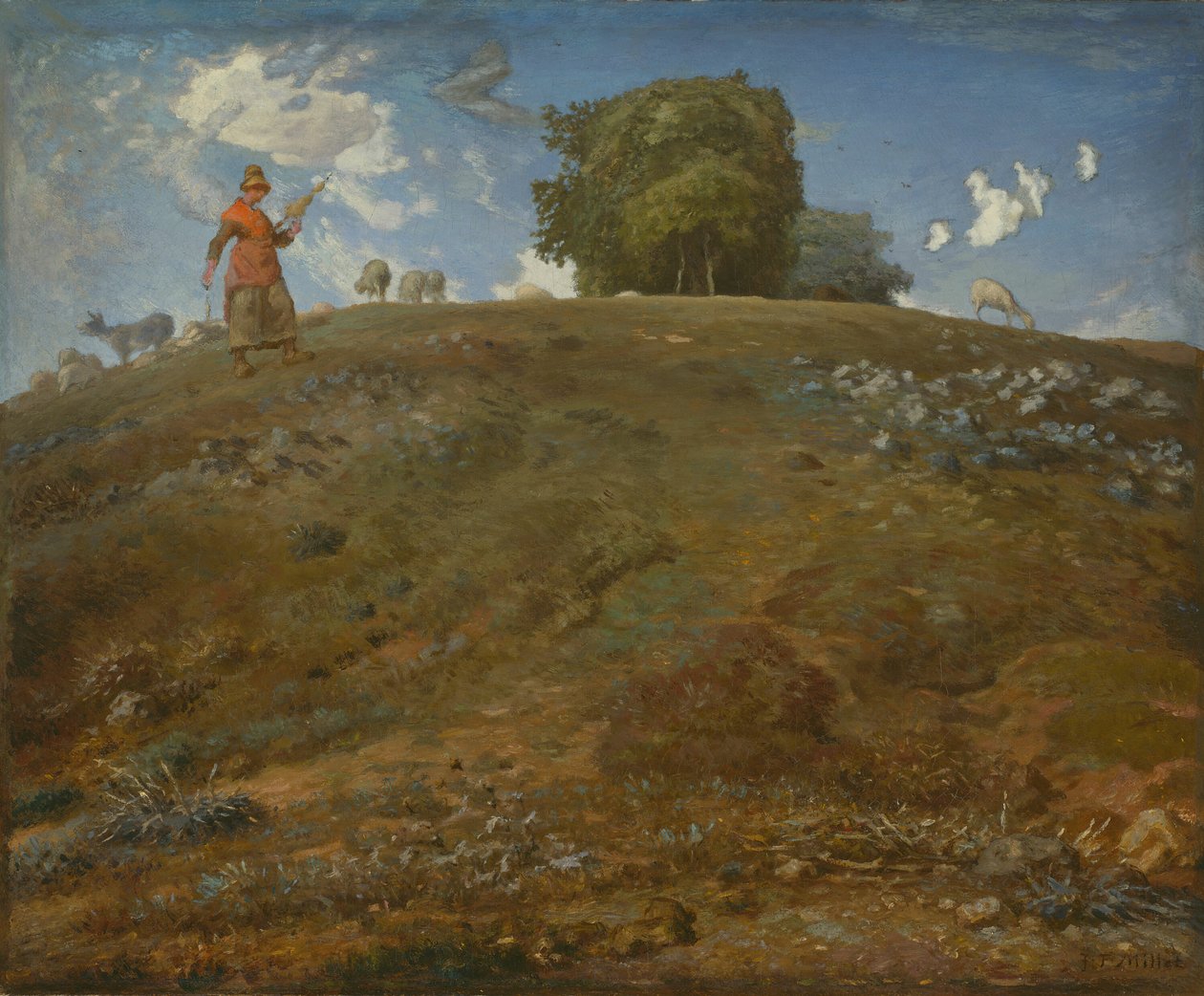 Auvergnessa, 186669. tekijältä Jean Francois Millet