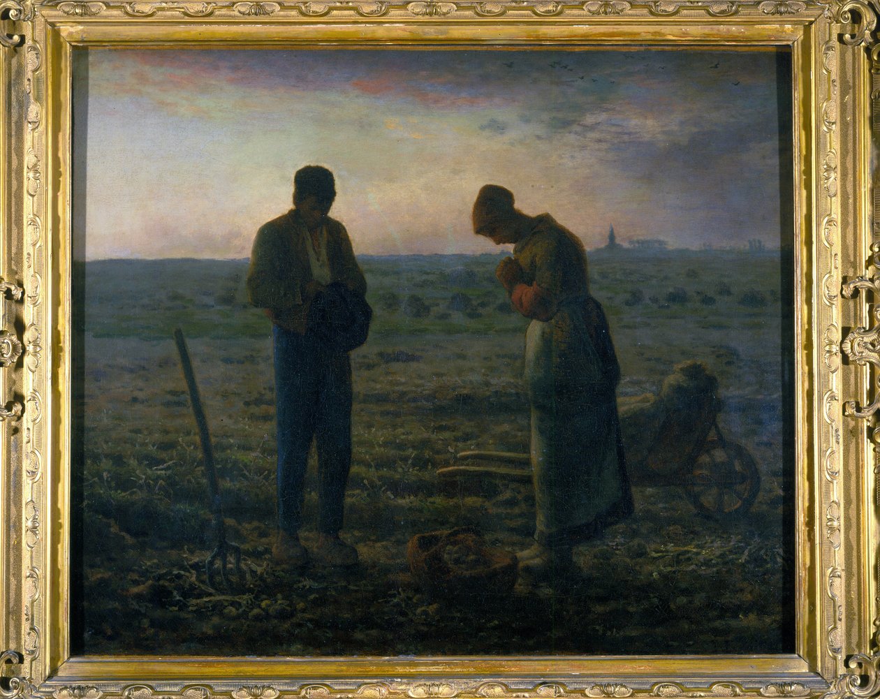 Jean Francois Milletin (1814-1875) Angelus (1857-59) tekijältä Jean Francois Millet