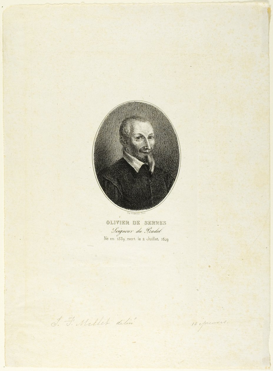 Olivier de Serres tekijältä Jean Francois Millet