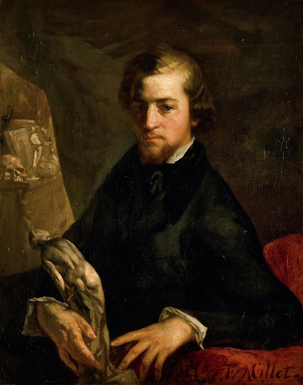 Charles-André Langevinin muotokuva tekijältä Jean Francois Millet