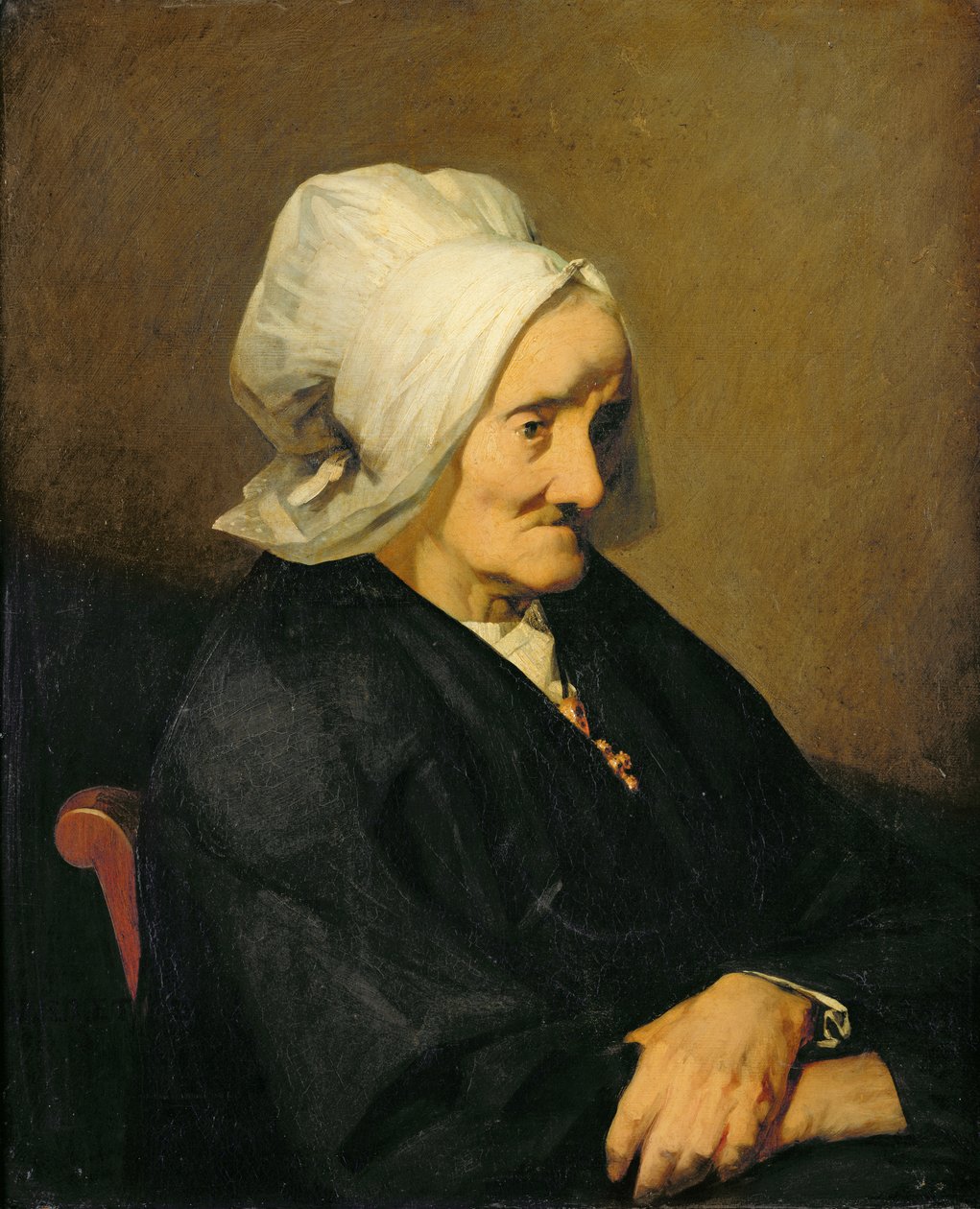 Lesken Roumyn muotokuva tekijältä Jean Francois Millet