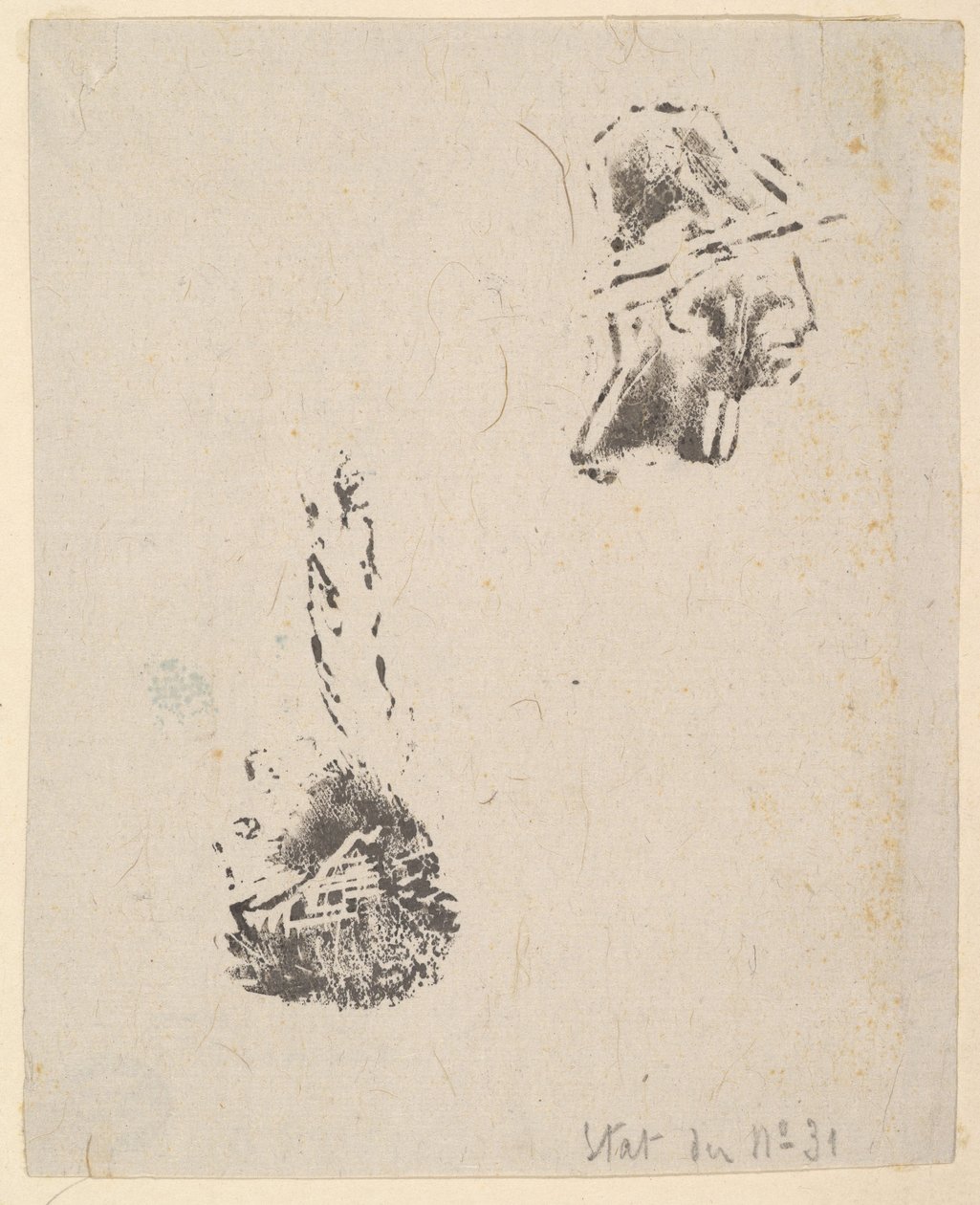 Todiste luonnoslohkosta, 1834-75. tekijältä Jean Francois Millet