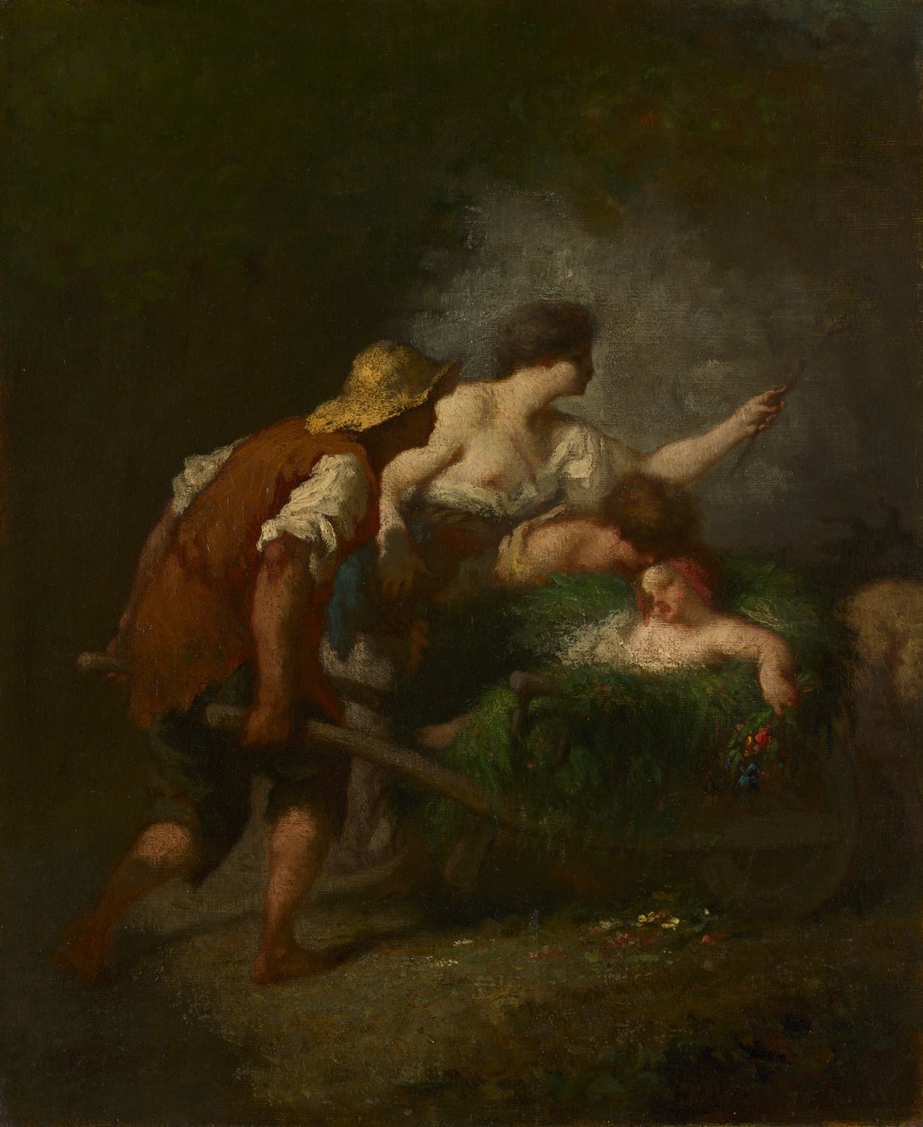 Paluu kentiltä tekijältä Jean Francois Millet
