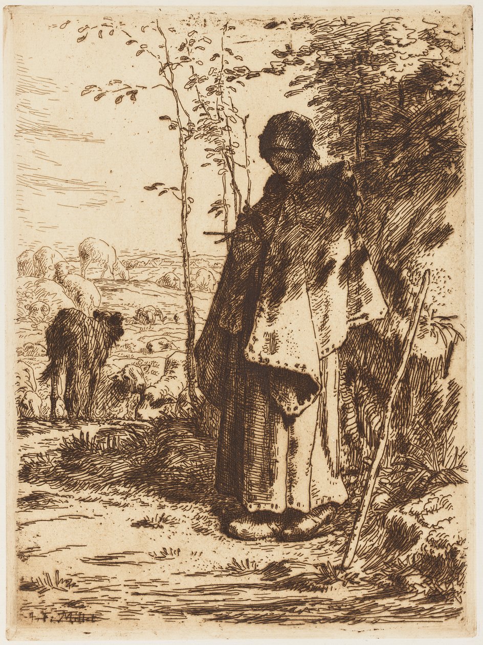 Paimenneulonta tekijältä Jean Francois Millet