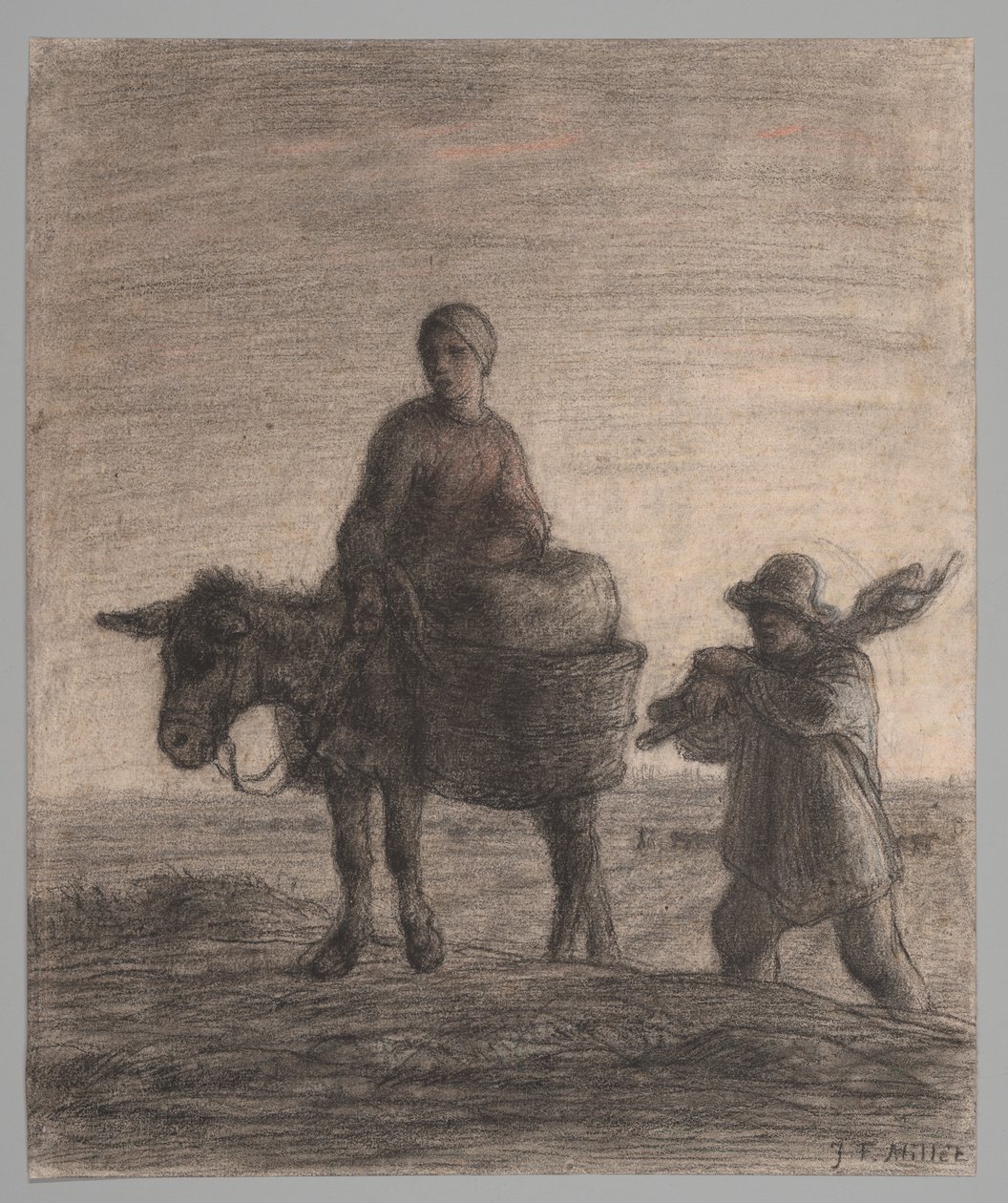 Töihin lähtö tekijältä Jean Francois Millet